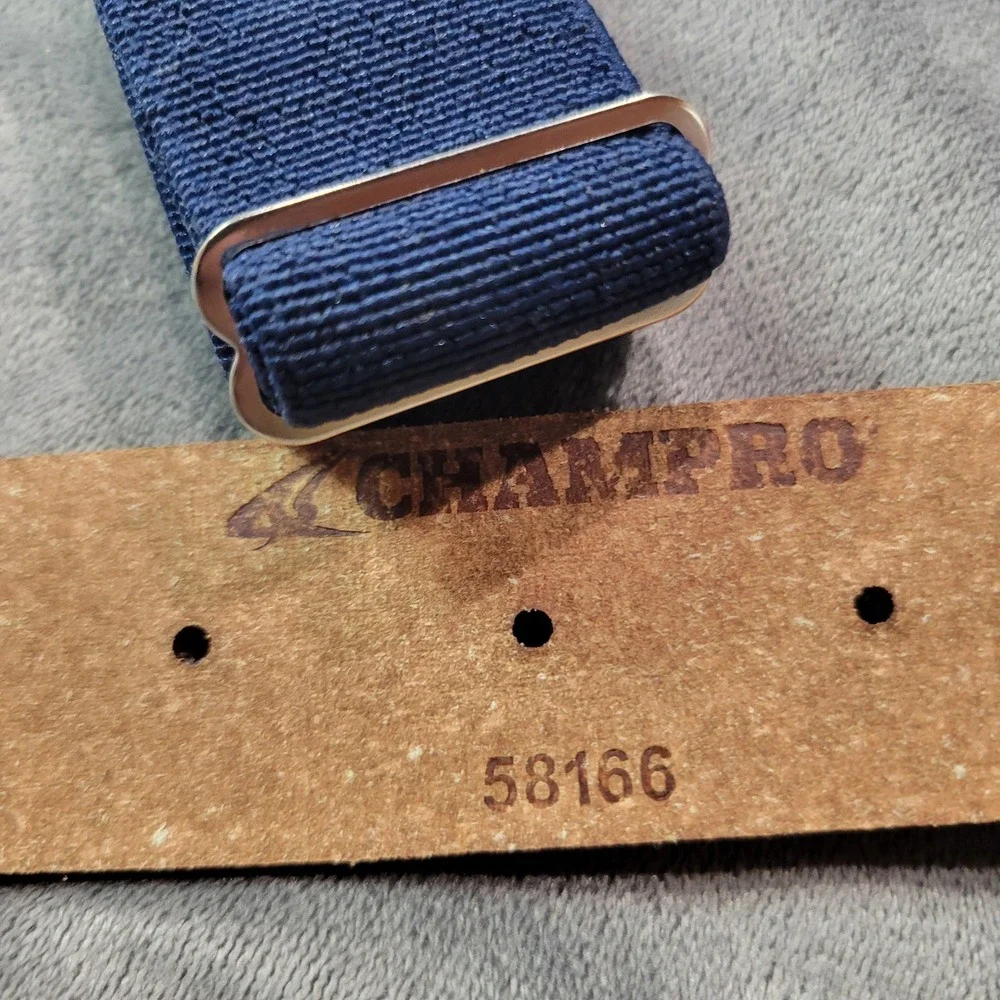 Champro Brute Belt‎ Youth Navy Blue 1.25 Inch Wide Baseball Softball Adjustable